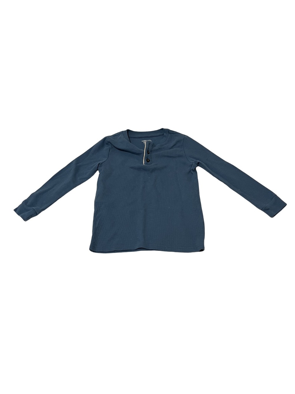 Garanimals Long-Sleeve Henley Top - Deep Blue
